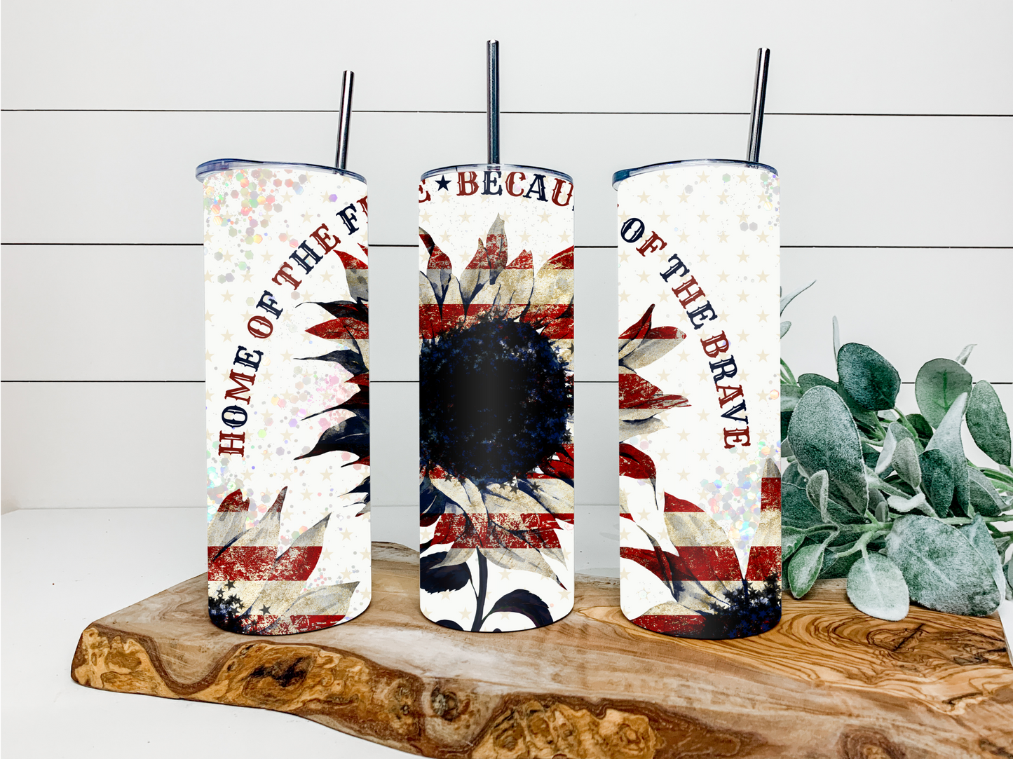Home Of The Free Because Of The Brave Duo Tumbler