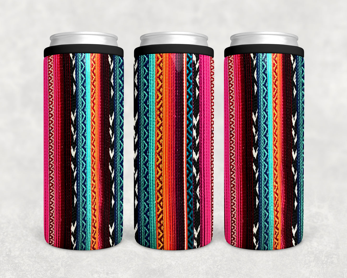 Aztec Chic 12oz Skinny Can Cooler